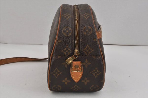 Authentic Louis Vuitton Monogram Blois Shoulder Cross Body Bag M51221 Junk 2839K