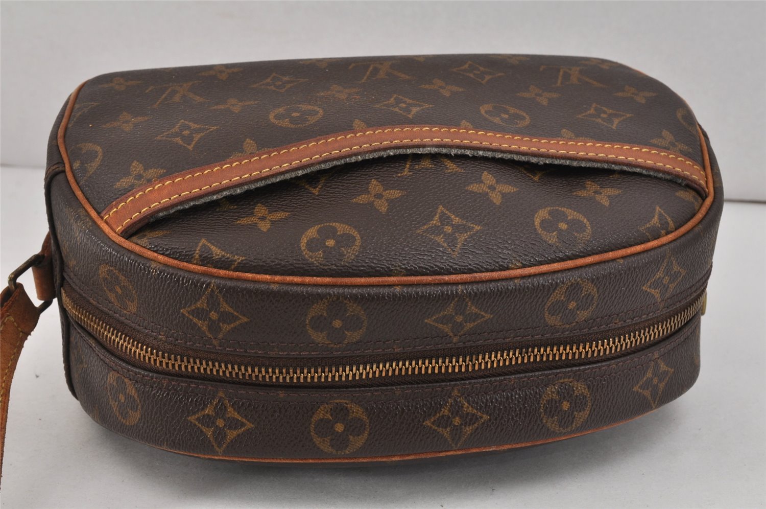 Authentic Louis Vuitton Monogram Blois Shoulder Cross Body Bag M51221 Junk 2839K