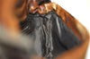 Authentic FENDI Mamma Baguette Shoulder Hand Bag Unborn Calf Leather Brown 2840I