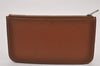 Authentic HERMES Dogon GM Vintage Leather Long Wallet Purse Brown 2841I