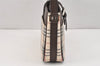Authentic BURBERRY Nova Check Shoulder Hand Bag Purse Canvas Leather Beige 2842K