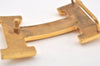 Authentic HERMES Vintage Buckle for Constance Leather Belt Gold 2842L