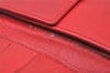 Authentic Louis Vuitton Epi Porte Billet Carte Credit Monnaie Wallet Red 2843I