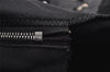 Authentic FENDI Mamma Baguette Shoulder Hand Bag Jersey Leather Black Junk 2845I