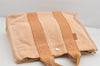 Authentic HERMES New Fourre Tout PM Hand Tote Bag Canvas Orange 2845K