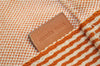 Authentic HERMES New Fourre Tout PM Hand Tote Bag Canvas Orange 2845K