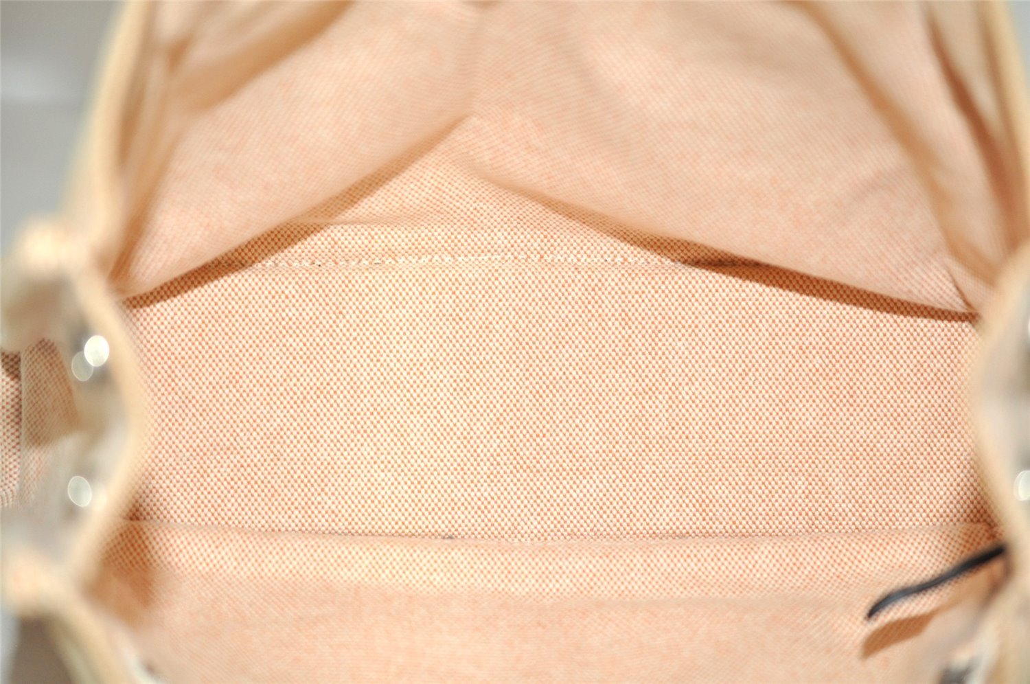 Authentic HERMES New Fourre Tout PM Hand Tote Bag Canvas Orange 2845K