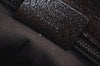 Authentic GUCCI Shoulder Cross Body Bag GG Canvas Leather 114273 Brown 2847H