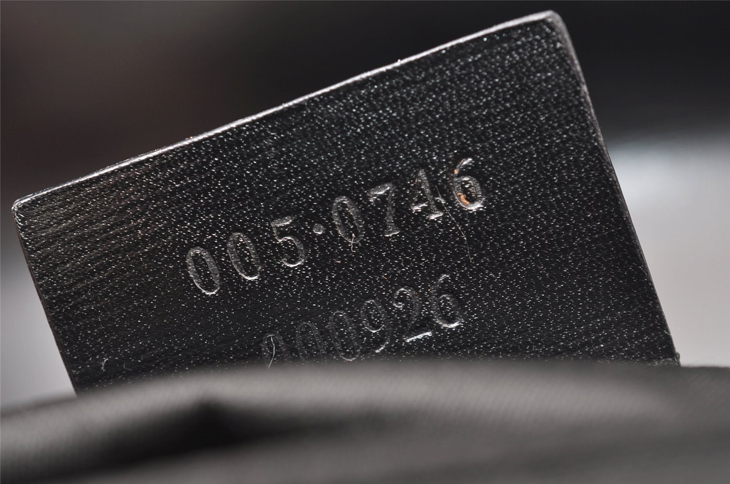 Authentic GUCCI Vintage Shoulder Hand Bag Purse GG Nylon Leather Black 2847I