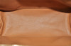 Authentic CELINE Macadam Blason Pattern Clutch Hand Bag PVC Leather Brown 2847K