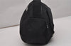 Authentic PRADA Nylon Tessuto Leather Shoulder Cross Body Bag Black 2848J