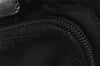 Authentic PRADA Nylon Tessuto Leather Shoulder Cross Body Bag Black 2848J