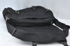 Authentic PRADA Nylon Tessuto Leather Shoulder Cross Body Bag Black 2848J