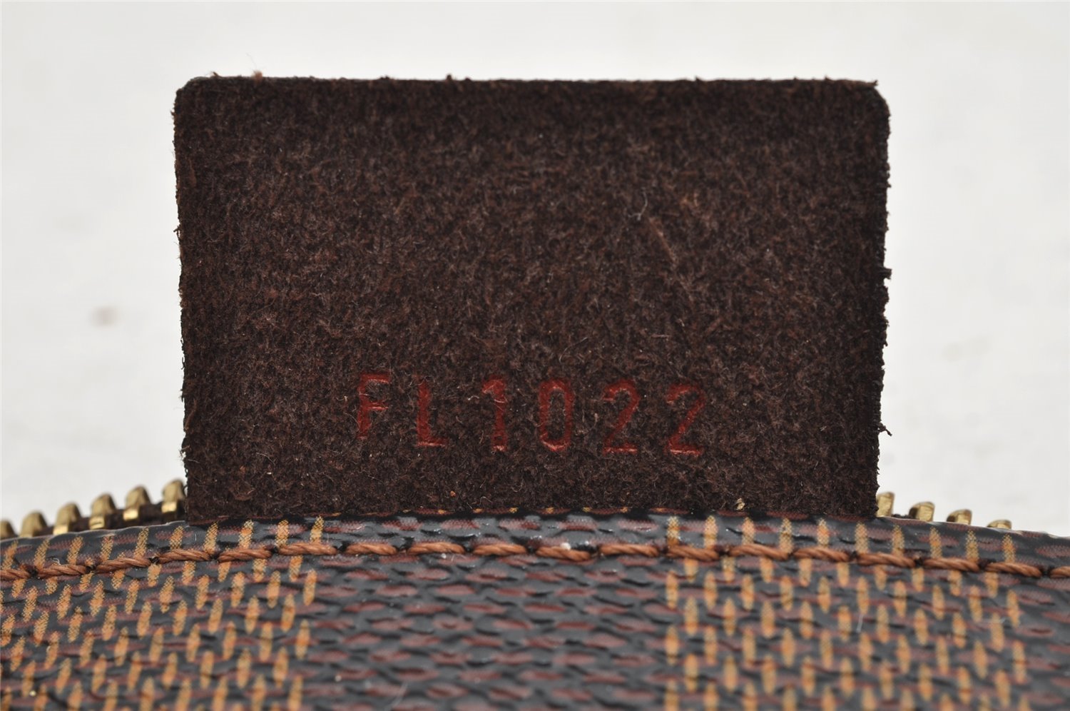 Authentic Louis Vuitton Damier Navona Hand Bag Pouch Purse N51983 LV 2849I