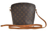 Authentic Louis Vuitton Monogram Drouot Shoulder Cross Bag M51290 Junk 2849K