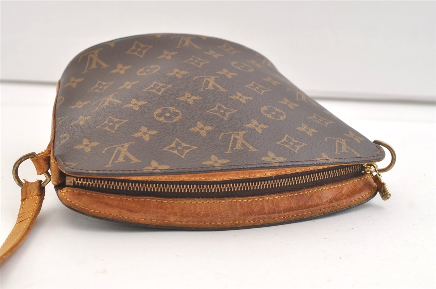 Authentic Louis Vuitton Monogram Drouot Shoulder Cross Bag M51290 Junk 2849K