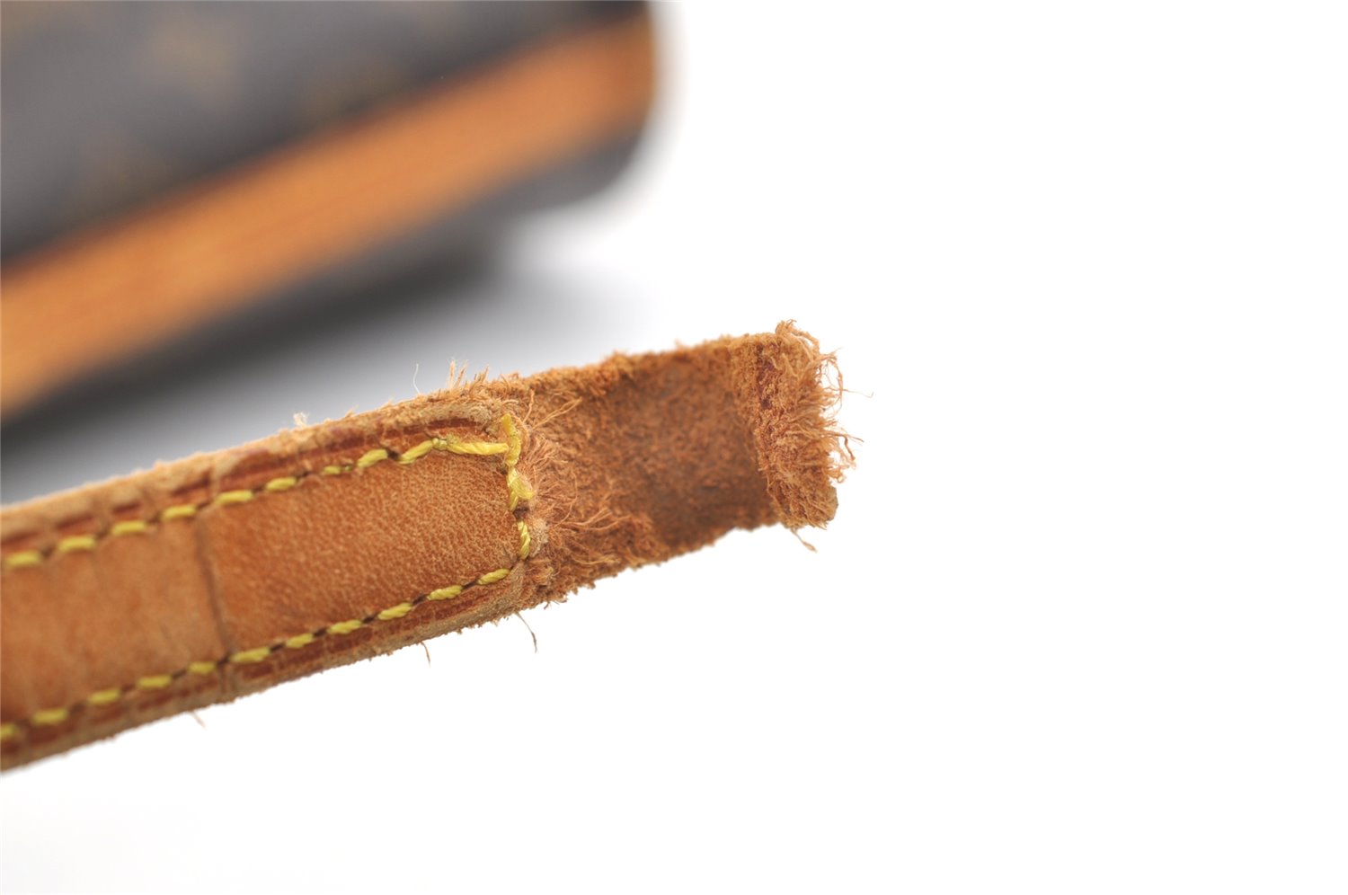 Authentic Louis Vuitton Monogram Drouot Shoulder Cross Bag M51290 Junk 2849K