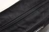 Authentic PRADA Nylon Tessuto Saffiano Leather Shoulder Cross Bag Black 2850J