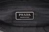 Authentic PRADA Nylon Tessuto Saffiano Leather Shoulder Cross Bag Black 2850J