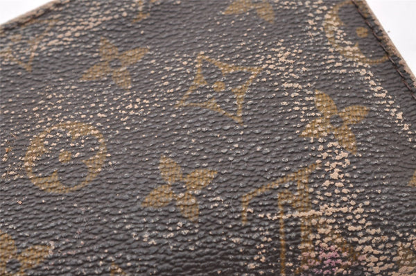 Authentic Louis Vuitton Monogram Pouch For Bucket PM LV Junk 2851I