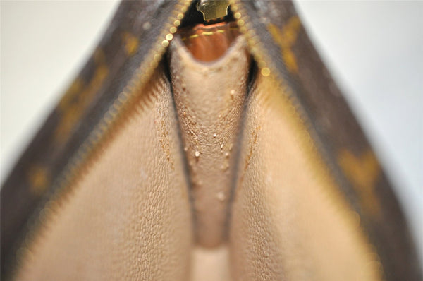 Authentic Louis Vuitton Monogram Pouch For Bucket PM LV Junk 2851I