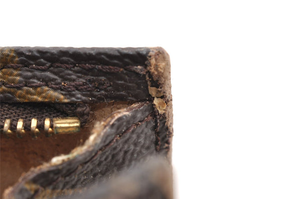 Authentic Louis Vuitton Monogram Pouch For Bucket PM LV Junk 2851I