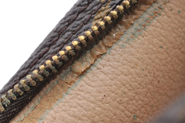 Authentic Louis Vuitton Monogram Pouch For Bucket PM LV Junk 2851I