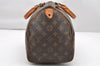 Authentic Louis Vuitton Monogram Speedy 30 Hand Boston Bag M41526 LV 2851K