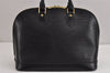 Authentic Louis Vuitton Epi Alma PM Hand Bag Black M40302 LV 2852J