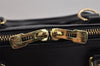 Authentic Louis Vuitton Epi Alma PM Hand Bag Black M40302 LV 2852J
