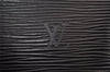 Authentic Louis Vuitton Epi Alma PM Hand Bag Black M40302 LV 2852J