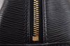 Authentic Louis Vuitton Epi Alma PM Hand Bag Black M40302 LV 2852J