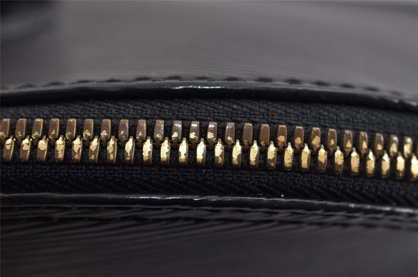 Authentic Louis Vuitton Epi Alma PM Hand Bag Black M40302 LV 2852J