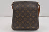 Auth Louis Vuitton Monogram Musette Salsa M51387 Long Shoulder Bag LV 2852K