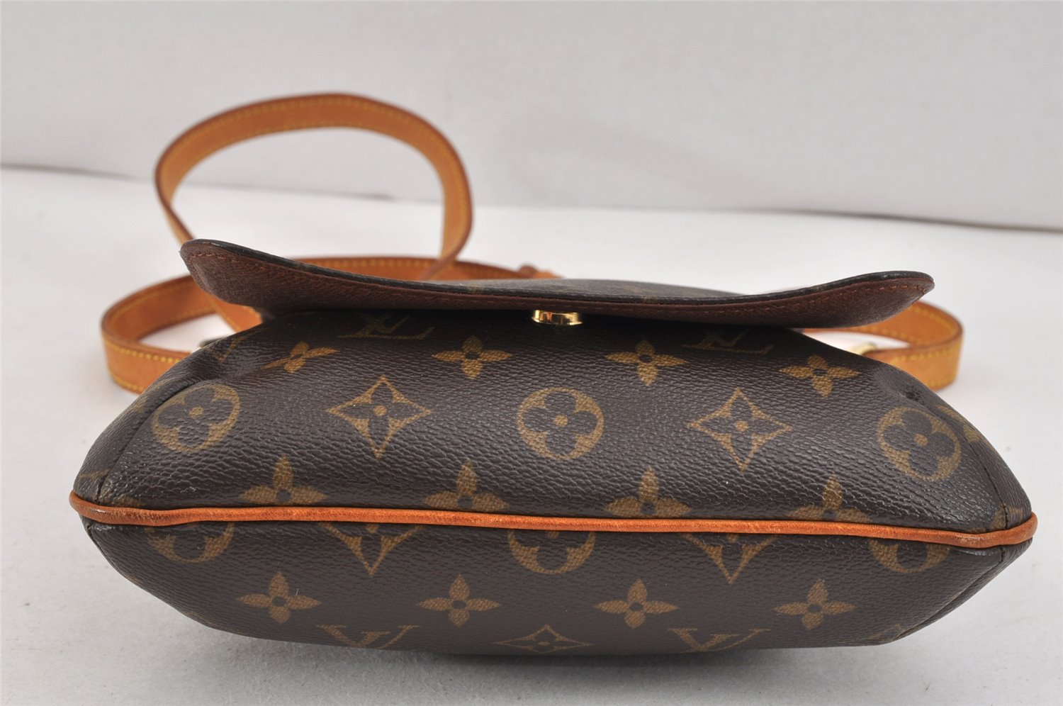 Auth Louis Vuitton Monogram Musette Salsa M51387 Long Shoulder Bag LV 2852K
