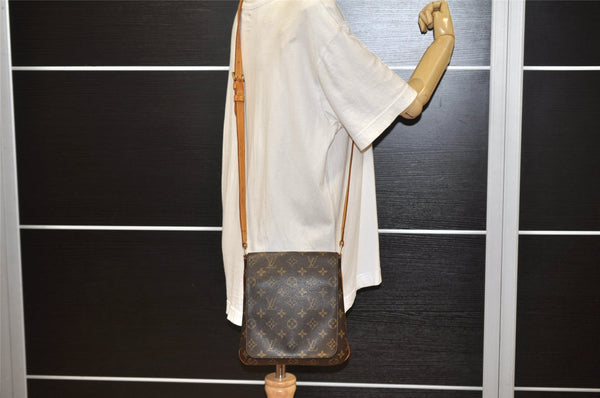 Auth Louis Vuitton Monogram Musette Salsa M51387 Long Shoulder Bag LV 2852K