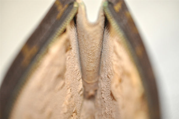 Authentic Louis Vuitton Monogram Pouch For Bucket PM LV Junk 2853I