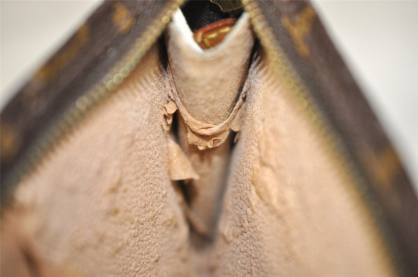 Authentic Louis Vuitton Monogram Pouch For Bucket PM LV Junk 2853I