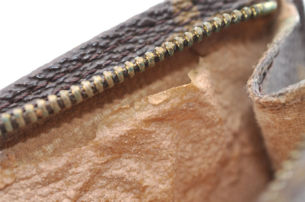 Authentic Louis Vuitton Monogram Pouch For Bucket PM LV Junk 2853I