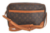 Authentic Louis Vuitton Monogram Trocadero 30 Shoulder Cross Bag M51272 LV 2853K