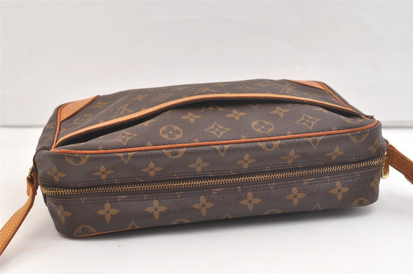 Authentic Louis Vuitton Monogram Trocadero 30 Shoulder Cross Bag M51272 LV 2853K