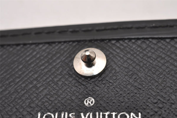 Authentic Louis Vuitton Epi Multicles 6 Key Case Black M63812 LV 2855I