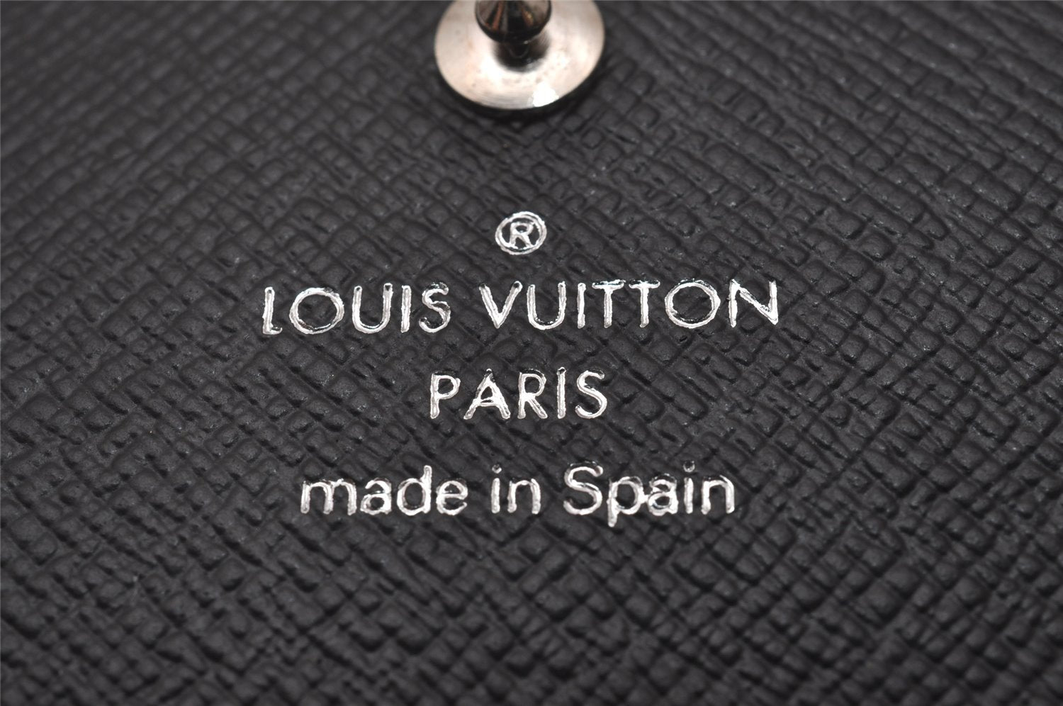 Authentic Louis Vuitton Epi Multicles 6 Key Case Black M63812 LV 2855I