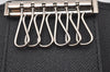 Authentic Louis Vuitton Epi Multicles 6 Key Case Black M63812 LV 2855I