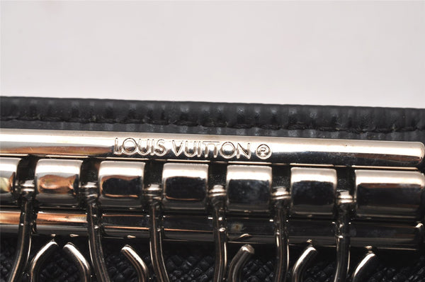 Authentic Louis Vuitton Epi Multicles 6 Key Case Black M63812 LV 2855I