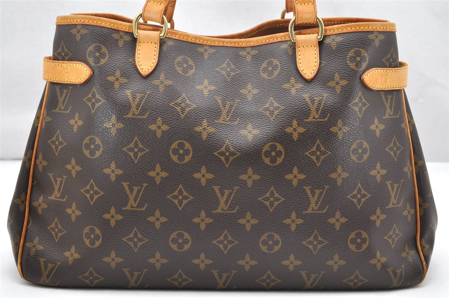 Authentic Louis Vuitton Monogram Batignolles Horizontal Tote Bag M51154 LV 2855K
