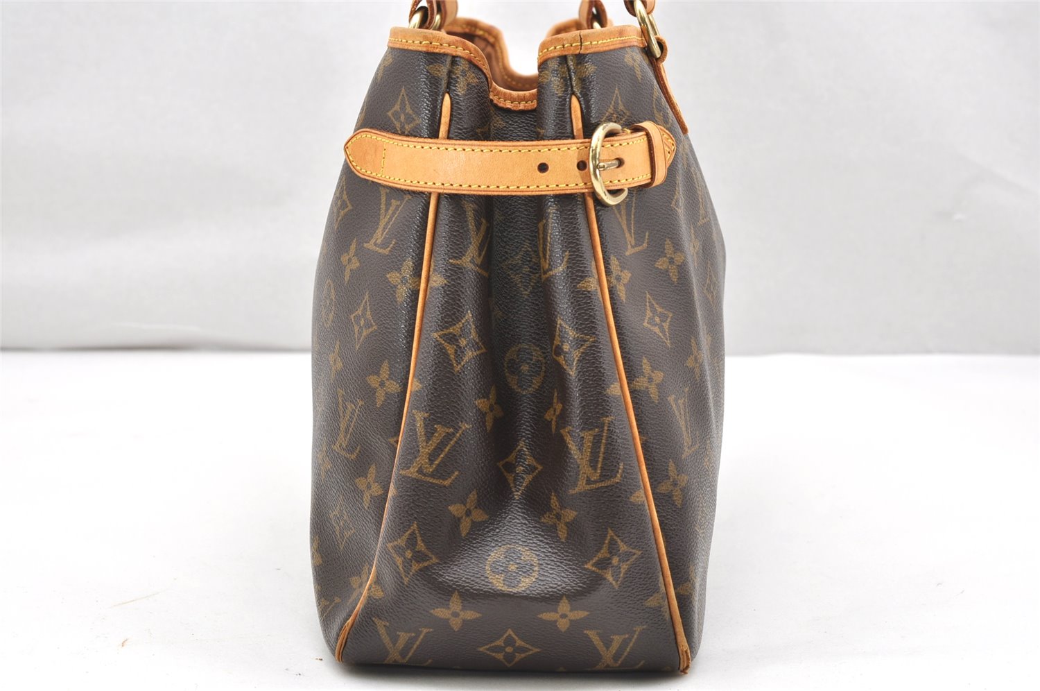 Authentic Louis Vuitton Monogram Batignolles Horizontal Tote Bag M51154 LV 2855K