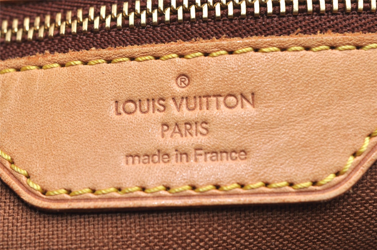 Authentic Louis Vuitton Monogram Batignolles Horizontal Tote Bag M51154 LV 2855K