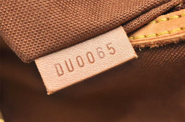 Authentic Louis Vuitton Monogram Batignolles Horizontal Tote Bag M51154 LV 2855K