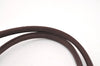 Authentic PRADA Vintage Nylon Tessuto Leather Shoulder Tote Bag Brown 2857J